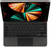 Чохол-клавіатура для планшета Apple Magic Keyboard for iPad Pro 12.9&quot; 5th gen. - Black (MJQK3UA/A) (Open)