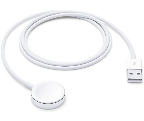 Беспроводное зарядное устройство для Apple Watch Magnetic Charging Cable 1m (MKLG2, MU9G2)  Фото №2