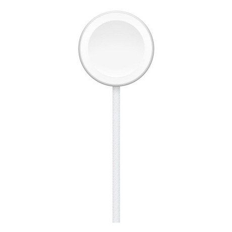 Беспроводное зарядное устройство для Apple Watch Magnetic Fast Charger USB-C 1m White (MLWJ3, MT0H3)  Фото №0