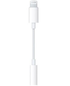 Перехідник Apple Lightning to 3.5mm Headphones for iPhone 7 (MMX62)