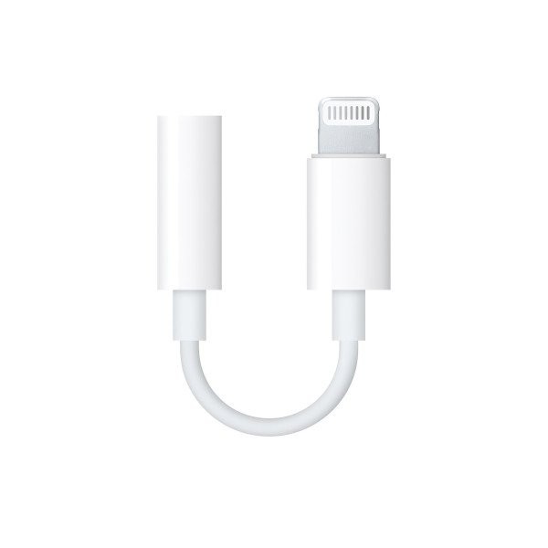 Переходник Apple Lightning для 3.5mm Headphones for iPhone 7 (MMX62)  Фото №0