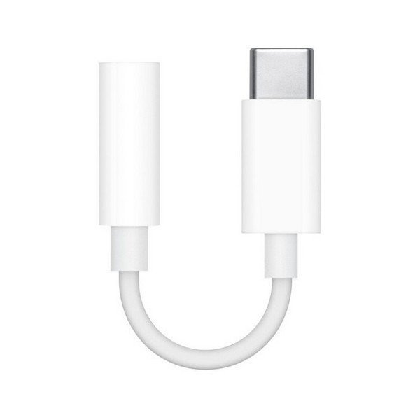 Адаптер Apple USB-C to 3.5 mm Headphone Jack Adapter (MU7E2)  Фото №0