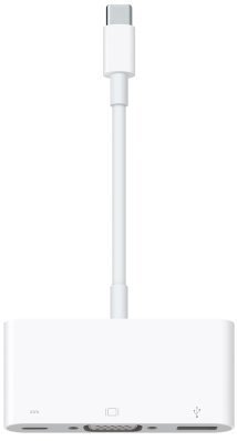 Адаптер Apple USB-C to VGA Multiport Adapter (MJ1L2)  Фото №0