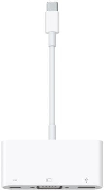 Адаптер Apple USB-C to VGA Multiport Adapter (MJ1L2)  Фото №0