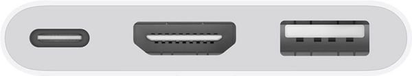 Мультипортовый адаптер Apple USB-C to Digital AV Multiport Adapter (MUF82)  Фото №1