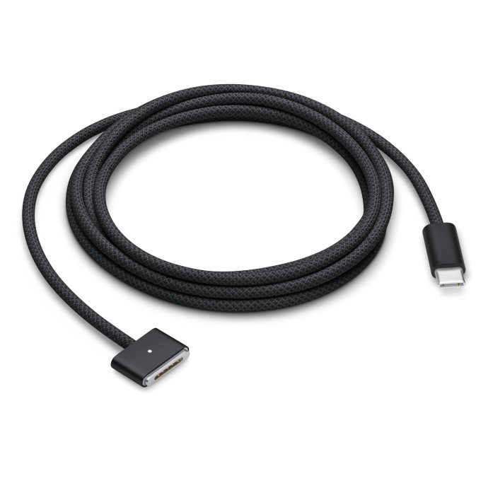 Кабель MagSafe 3 Apple USB-C to MagSafe 3 Cable 2m Space Black (MUVQ3)  Фото №1