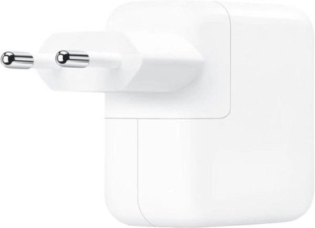 Сетевое зарядное устройство Apple A2676 35W Dual USB-C White (MW2K3)  Фото №1