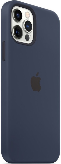Чохол для смартфона Apple iPhone 12/12 Pro Silicone Case with MagSafe - Deep Navy (MHL43)  Фото №1