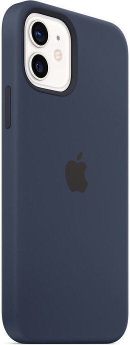 Чохол для смартфона Apple iPhone 12/12 Pro Silicone Case with MagSafe - Deep Navy (MHL43)  Фото №3