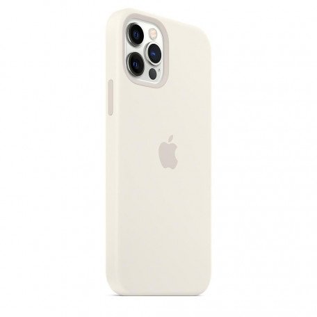 Чехол для смартфона Apple iPhone 12/12 Pro Silicone Case with MagSafe - White (MHL53)  Фото №0