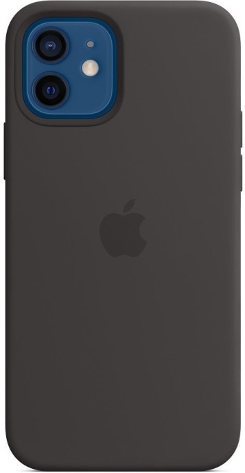 Чехол для смартфона Apple iPhone 12/12 Pro Silicone Case with MagSafe - Black (MHL73)