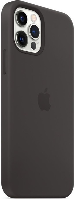 Чехол для смартфона Apple iPhone 12/12 Pro Silicone Case with MagSafe - Black (MHL73)  Фото №3