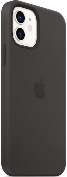 Чехол для смартфона Apple iPhone 12/12 Pro Silicone Case with MagSafe - Black (MHL73)  Фото №5