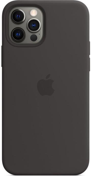 Чехол для смартфона Apple iPhone 12/12 Pro Silicone Case with MagSafe - Black (MHL73)  Фото №7
