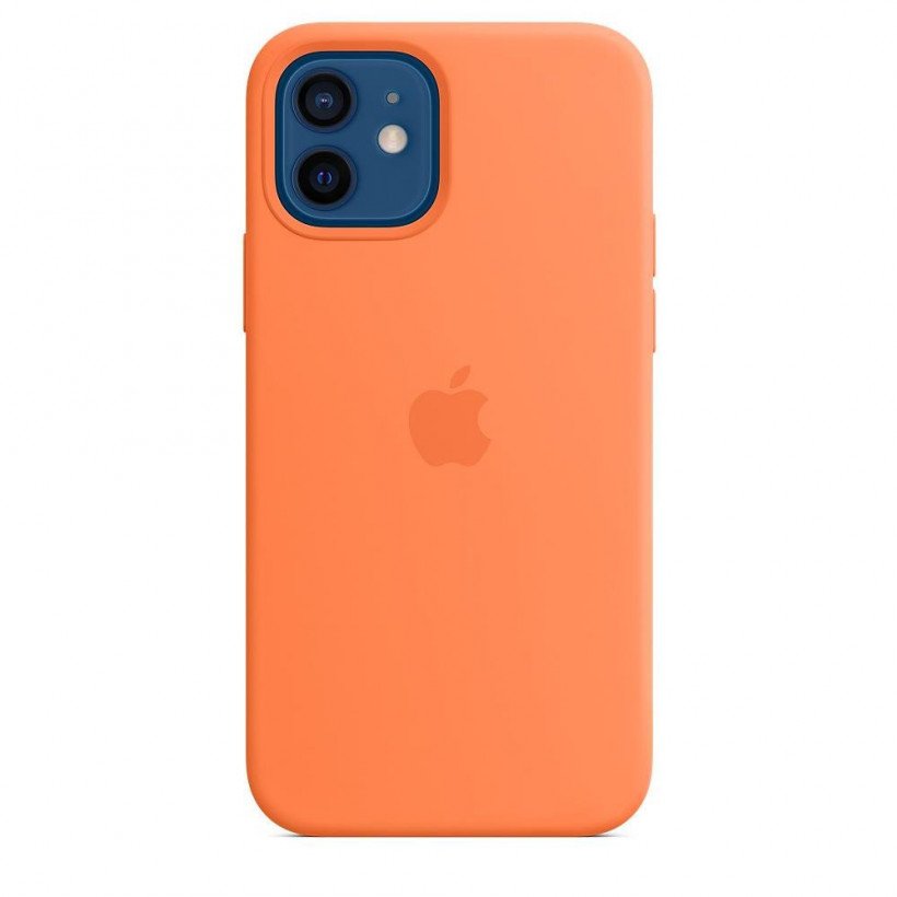 Чехол для смартфона Apple iPhone 12/12 Pro Silicone Case with MagSafe - Kumquat (MHKY3)
