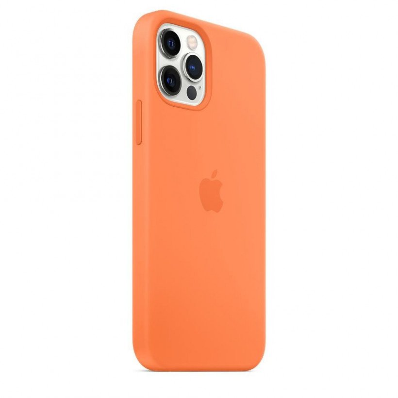 Чехол для смартфона Apple iPhone 12/12 Pro Silicone Case with MagSafe - Kumquat (MHKY3)  Фото №0