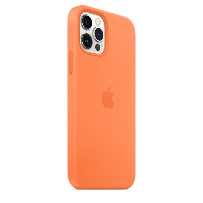 Чохол для смартфона Apple iPhone 12/12 Pro Silicone Case with MagSafe - Kumquat (MHKY3)  Фото №0