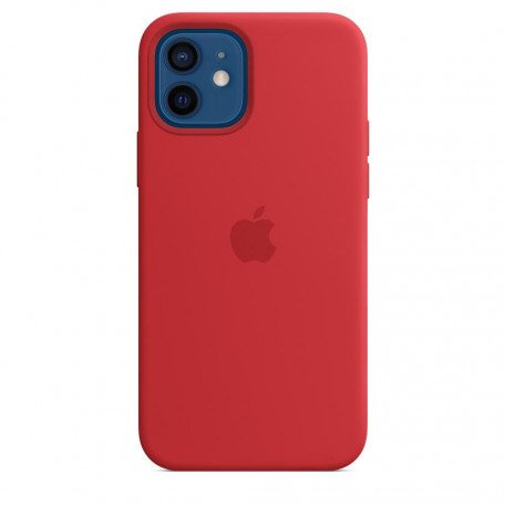 Чехол для смартфона Apple iPhone 12/12 Pro Silicone Case with MagSafe - PRODUCT RED (MHL63)