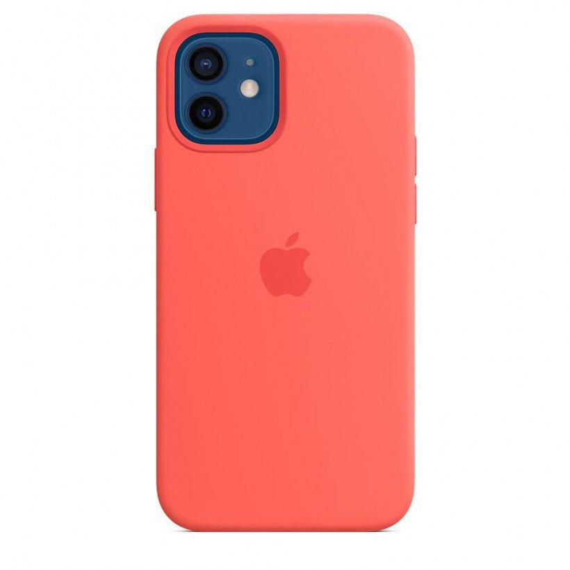 Чохол для смартфона Apple iPhone 12/12 Pro Silicone Case with MagSafe - Pink Citrus (MHL03)