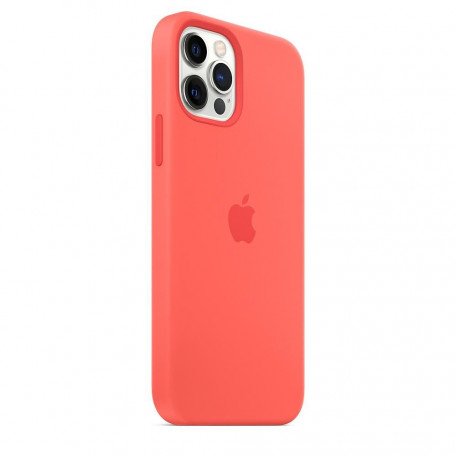 Чохол для смартфона Apple iPhone 12/12 Pro Silicone Case with MagSafe - Pink Citrus (MHL03)  Фото №0