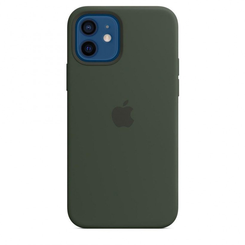 Чехол для смартфона Apple iPhone 12/12 Pro Silicone Case with MagSafe - Cyprus Green (MHL33)