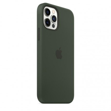Чехол для смартфона Apple iPhone 12/12 Pro Silicone Case with MagSafe - Cyprus Green (MHL33)  Фото №0