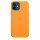 Чохол для смартфона Apple iPhone 12 | 12 Pro Leather Case with MagSafe - California Poppy (MHKC3)  Фото №0