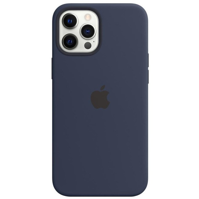 Чохол для смартфона Apple iPhone 12 Pro Max Silicone Case with MagSafe - Deep Navy (MHLD3)