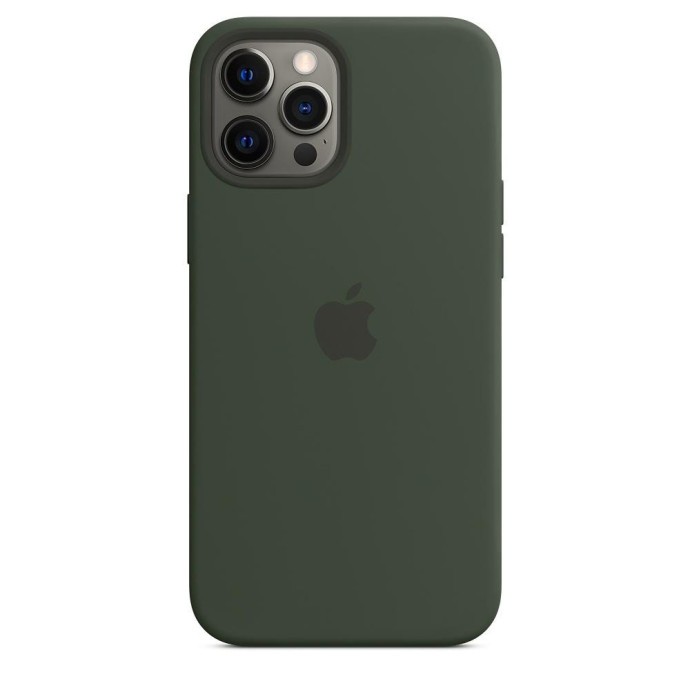 Чохол для смартфона Apple iPhone 12 Pro Max Silicone Case with MagSafe - Cyprus Green (MHLC3)