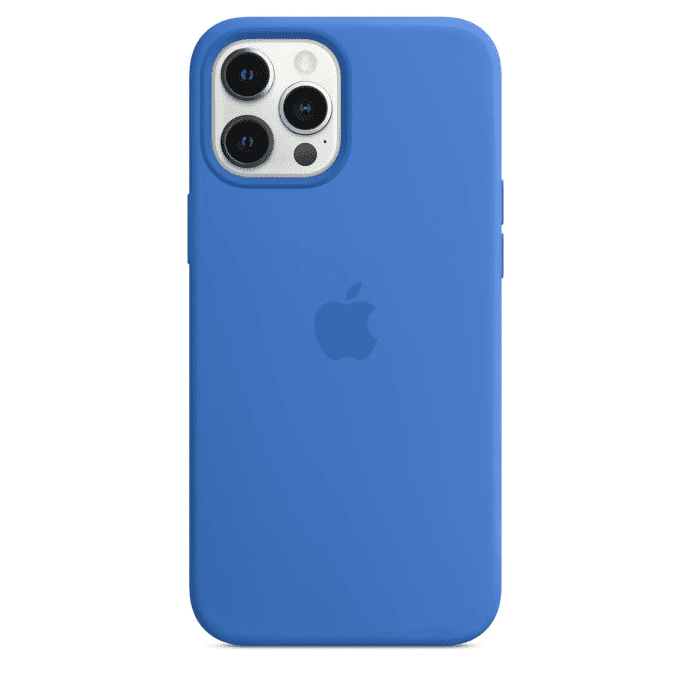 Чохол для смартфона Apple iPhone 12 Pro Max Silicone Case with MagSafe - Capri Blue (MK043)  Фото №1