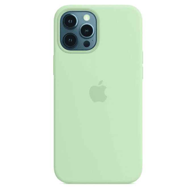 Чехол для смартфона Apple iPhone 12 Pro Max Silicone Case with MagSafe - Pistachio (MK053)  Фото №0