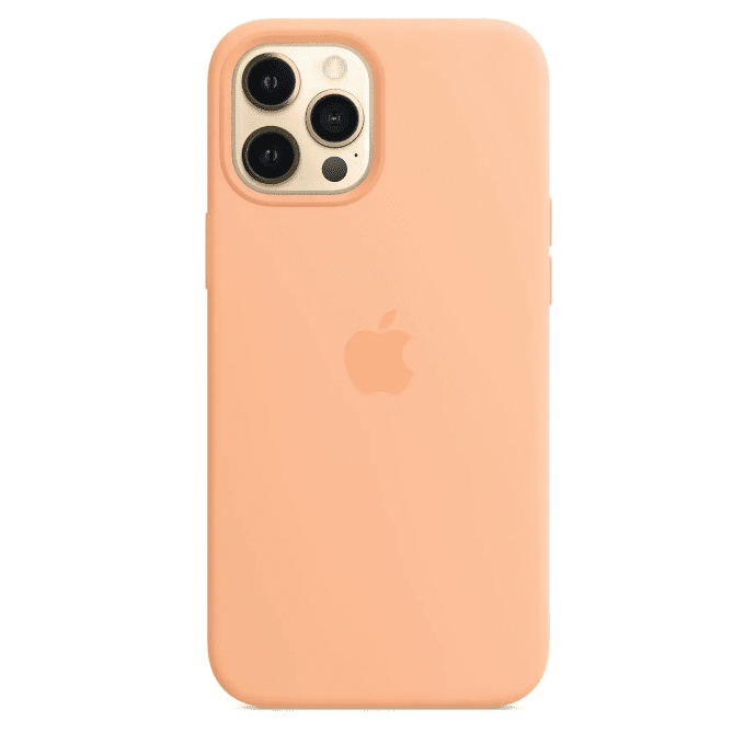 Чохол для смартфона Apple iPhone 12 Pro Max Silicone Case with MagSafe - Cantaloupe (MK073)  Фото №0