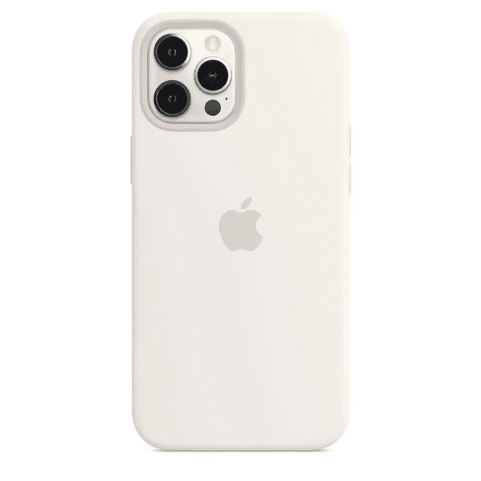 Чохол для смартфона Apple iPhone 12 Pro Max Silicone Case with MagSafe - White (MHLE3)  Фото №0