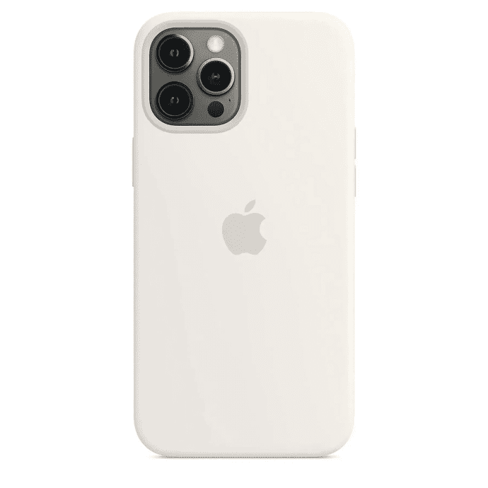 Чохол для смартфона Apple iPhone 12 Pro Max Silicone Case with MagSafe - White (MHLE3)  Фото №2