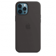 Чехол для смартфона Apple iPhone 12 Pro Max Silicone Case with MagSafe - Black (MHLG3)