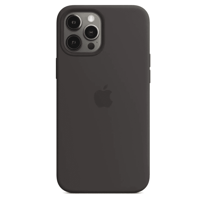 Чохол для смартфона Apple iPhone 12 Pro Max Silicone Case with MagSafe - Black (MHLG3)  Фото №0
