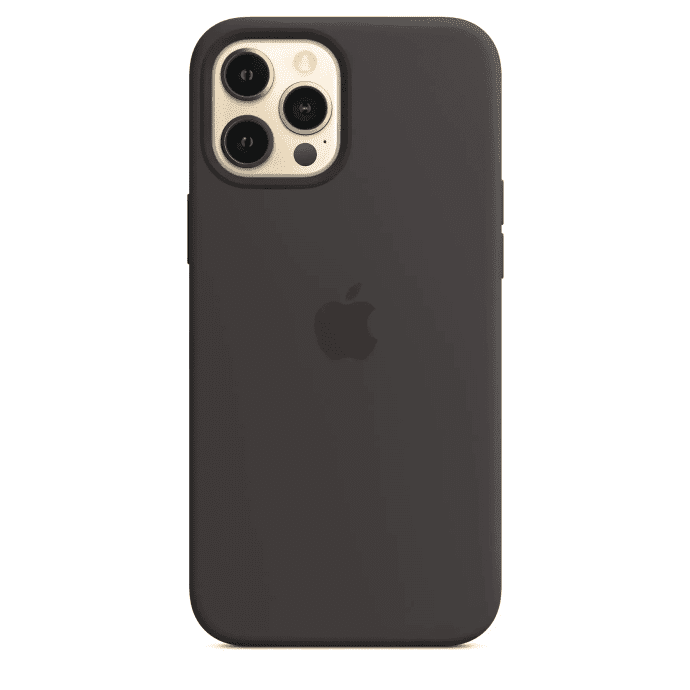 Чохол для смартфона Apple iPhone 12 Pro Max Silicone Case with MagSafe - Black (MHLG3)  Фото №1