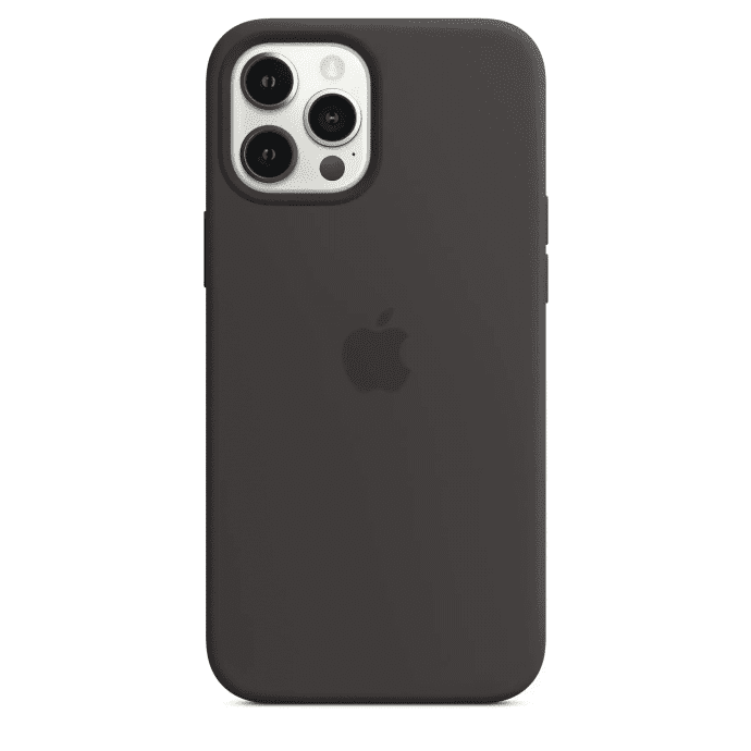 Чохол для смартфона Apple iPhone 12 Pro Max Silicone Case with MagSafe - Black (MHLG3)  Фото №2