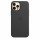 Чохол для смартфона Apple iPhone 12 Pro Max Leather Case with MagSafe - Black (MHKM3)  Фото №0