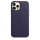 Чохол для смартфона Apple iPhone 12 Pro Max Leather Case with MagSafe - Deep Violet (MJYT3)  Фото №0