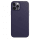 Чохол для смартфона Apple iPhone 12 Pro Max Leather Case with MagSafe - Deep Violet (MJYT3)  Фото №1