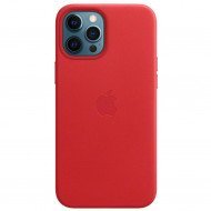 Чохол для смартфона Apple iPhone 12 Pro Max Leather Case with MagSafe - PRODUCT RED (MHKJ3) Чохол для смартфона Apple iPhone 12 Pro Max Leather Case with MagSafe - PRODUCT RED (MHKJ3)