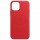 Чохол для смартфона Apple iPhone 12 Pro Max Leather Case with MagSafe - PRODUCT RED (MHKJ3)  Фото №0