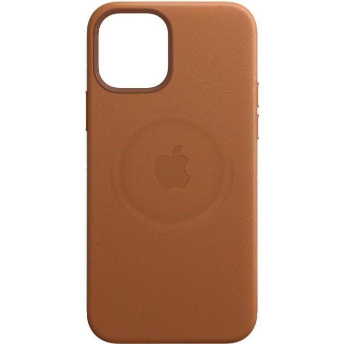 Чехол для смартфона Apple iPhone 12 Pro Max Leather Case with MagSafe - Saddle Brown (MHKL3)