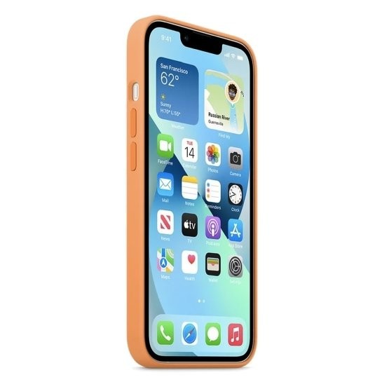 Чохол для смартфона Apple iPhone 13 Silicone Case with MagSafe - Marigold (MM243)  Фото №0