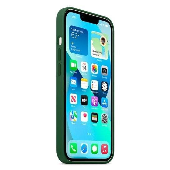 Чехол для смартфона Apple iPhone 13 Silicone Case with MagSafe - Clover (MM263)  Фото №0