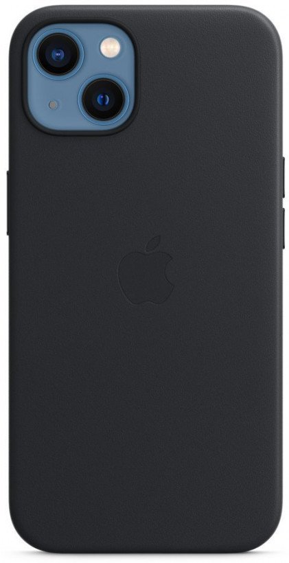 Чехол для смартфона Apple iPhone 13 Leather Case with MagSafe - Midnight (MM183)  Фото №5