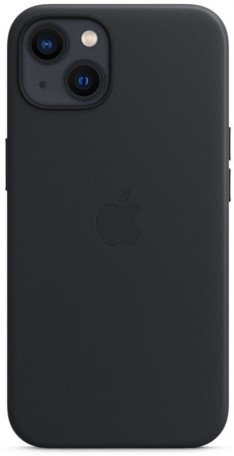 Чехол для смартфона Apple iPhone 13 Leather Case with MagSafe - Midnight (MM183)  Фото №1