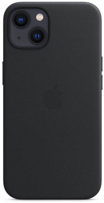 Чехол для смартфона Apple iPhone 13 Leather Case with MagSafe - Midnight (MM183)  Фото №1