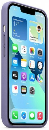 Чехол для смартфона Apple iPhone 13 Leather Case with MagSafe - Wisteria (MM163)  Фото №4
